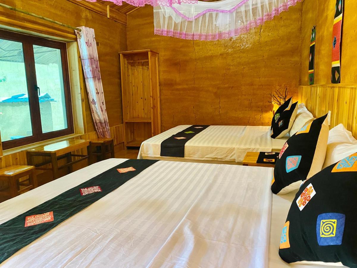 Ly Danh Homestay Quan Ba Eksteriør billede